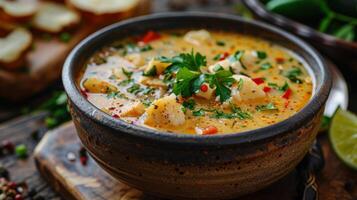 Nourishing Fish and Vegetable Soup photo