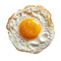 Fried Eggs on isolated background, Perfectly Fried Eggs, A Visual Delight png