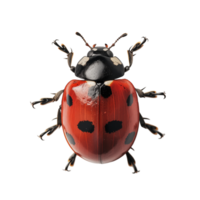 a Ladybug or Ladybird Beetle isolated background png
