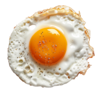 Fried Eggs on isolated background, Perfectly Fried Eggs, A Visual Delight png