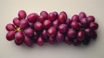 Bunch of Grapes on Table photo