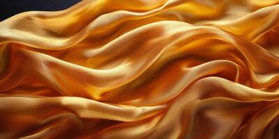 Close Up View of Wavy Fabric photo