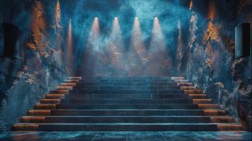Stairs Leading to Stage photo