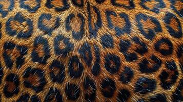 Close Up of Leopard Skin photo