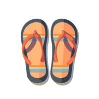 Flip flops icon. illustration isolated on transparent background. png