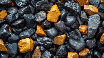 Close-up of Diverse Rocks photo