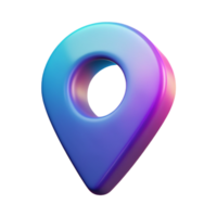 3D location icon 3D map icon 3D map symbol map photo png