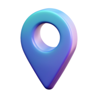 3D location icon 3D map icon 3D map symbol map photo png