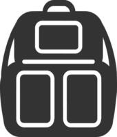 Bag icon symbol image vector