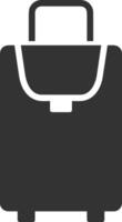 Bag icon symbol image vector