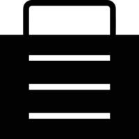 Bag icon symbol image vector