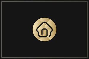 Home Building Logo Modern Structure vector