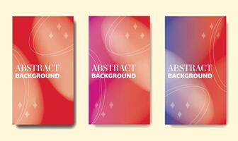 Abstract gradient and blur background in purple ,red, green,yellow, and white tones perfect for digital design. vector