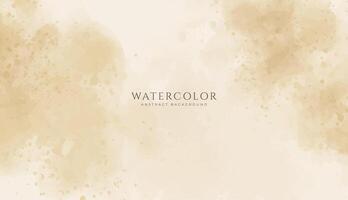 Abstract horizontal watercolor background. Neutral light colored empty space background illustration vector