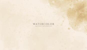 Abstract horizontal watercolor background. Neutral light colored empty space background illustration vector