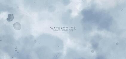 Abstract horizontal watercolor background. Neutral light colored empty space background illustration vector