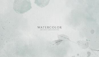 Abstract horizontal watercolor background. Neutral light colored empty space background illustration vector