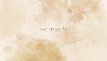 Abstract horizontal watercolor background. Neutral light colored empty space background illustration vector
