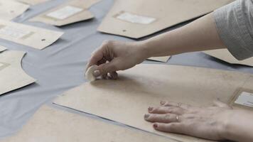 Creating garment templates with detail is essential in Pattern Making for Fashion Design video
