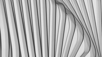 Background with moving lines and curves. Design. Minimalistic animation of moving lines with bend. Lines move in flow with abstract 3d bend video