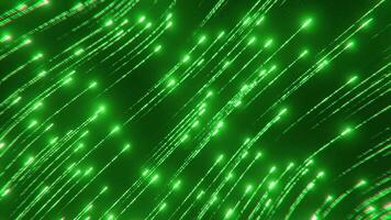 Bright stream of luminous lines. Design. Abstract information flow from luminous stream of lines. Cosmic or cyber stream of bright glowing lines video