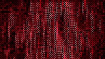 An animated texture of blinking circles with an effect of waves. Motion. Rain of falling circles. video