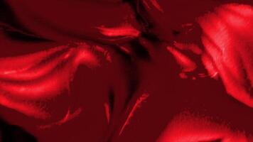 Red and purple dense slurry. Motion. A bright background with a thick blob made in 3D format. video