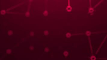 plexus fantaisie abstrait La technologie et ingénierie Contexte. conception. concept de artificiel intelligence. video