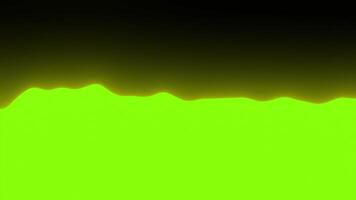 Background with minimalistic liquid wave. Design. Abstract background with wave in middle with black background. Wave vibrations of liquid on black background video
