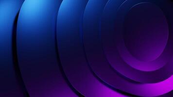 Purple and white rotating circles. Design. A light background in computer abstraction that moves in different directions. video