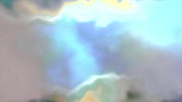Light spots flickering in fog. Motion. Background with haze and red spots. Light spots move in fog video