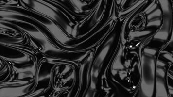 Metal liquid glowing background. Design. Flowing texture looking like sticky extraterrestrial fluid. video