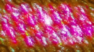 Gray and pink glow. Motion. Iridescent background made of glitter and in abstraction. video