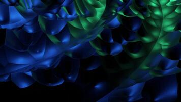 Abstract endless digital waves all over the screen. Design. Colorful flexible plastic material. video