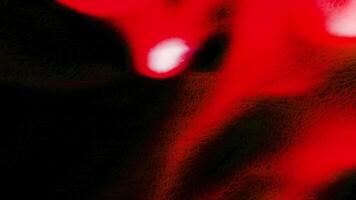 Red and pink rays of light. Motion. A black space with light flying in different directions made in animation. video