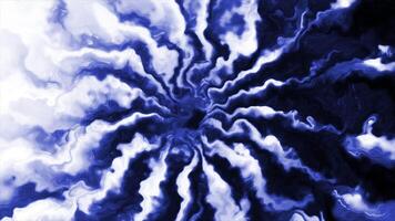 Blue colorful background. Motion. Bright blurring patterns in animation that glow. video