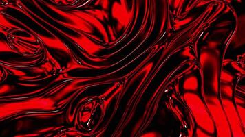 Fluid changing shapes, metallic texture. Design. Oll like substance. video