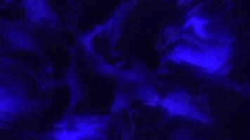 Beautiful moving light patterns in liquid. Motion. Plasma liquid with luminous patterns. Bright liquid pattern lines in plasma video