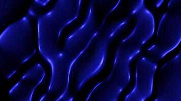 Rotating water ripples of liquid. Design. Animation of rotating background with liquid ripples. Lines of liquid ripples move and stretch on surface video