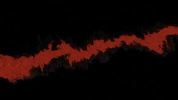 Bright lightning. Motion. An orange spot of light growing in different directions in the animation. video