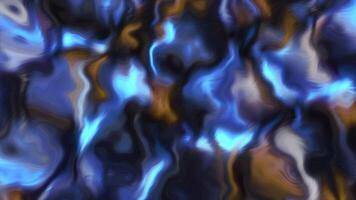 Blue patterns. Motion. Bright flashes of color made shimmering in abstraction. video