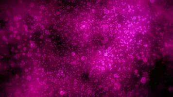 Background with flashing round spots of bacteria. Motion. Lots of flashing round bacteria in painful environment. Appearing round highlights in space video
