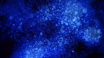 Background with moving round dots or bacteria. Motion. Bacterial dots in space with painful atmosphere. Background of many appearing dots video