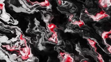 Black background with bright neon blots. Motion.Glossy spots made in 3d format move and flow. video