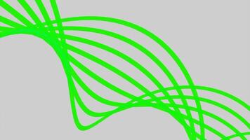 Moving swirling structure of curved lines. Design. Simple abstract spiral structure of curved lines. Spiral of curved lines in dna style on white background video