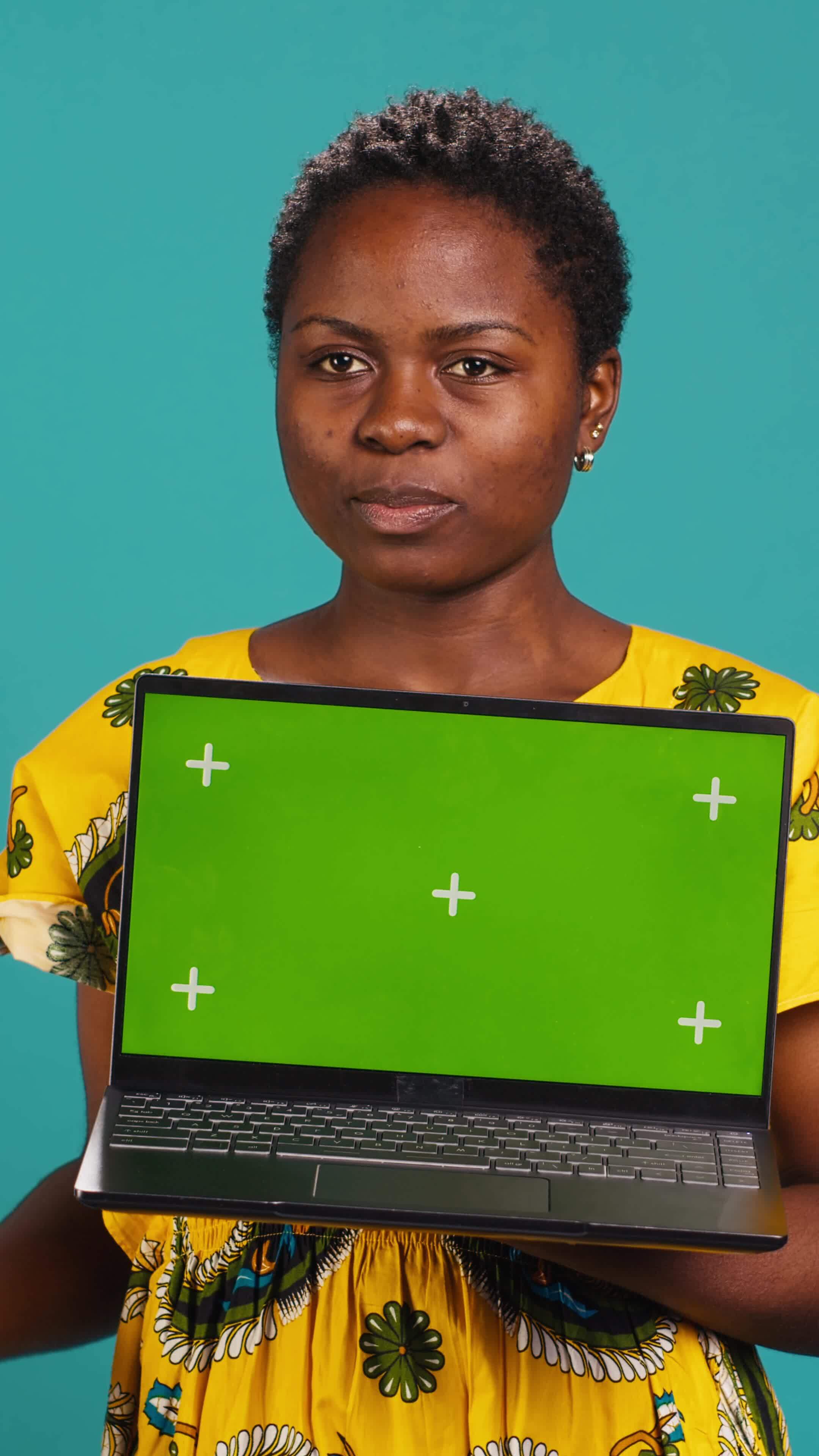 Confused laptop stock video footage for free download