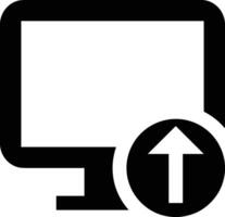 Upload icon symbol image vector