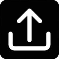 Upload icon symbol image vector