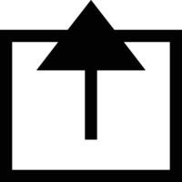 Upload icon symbol image vector