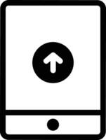 Upload icon symbol image vector
